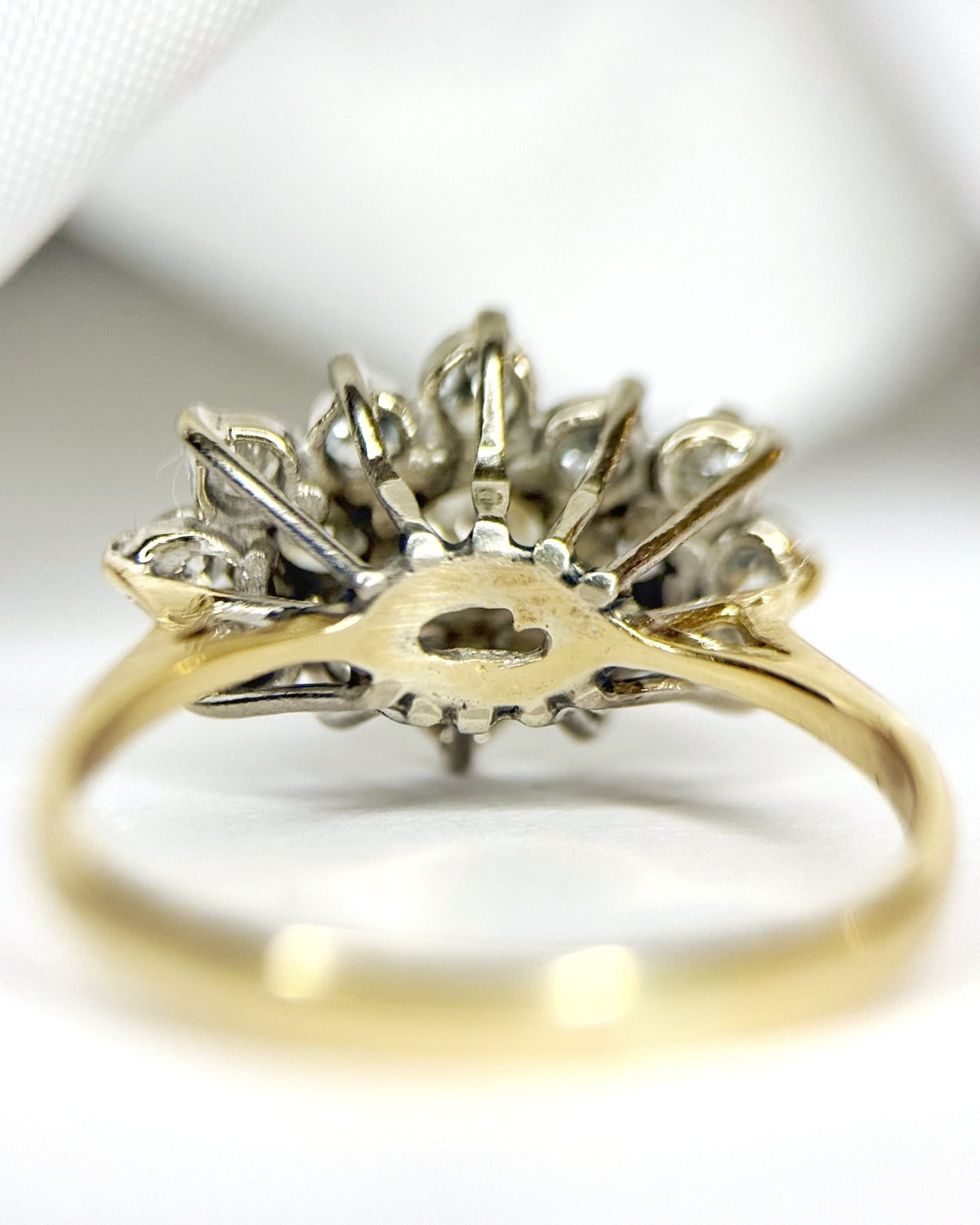Bague Marguerite Diamants 1.11 carat 4,44g "Peneloppe" - Elliade Paris