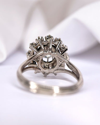 Bague Marguerite Diamants 1.17 carat 4.91g "Joëlle" - Elliade Paris