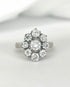 Bague Marguerite Diamants 1.20 carat "Pascale" - Elliade Paris