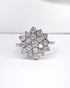 Bague Marguerite Diamants 1.33 carat "Soraya" - Elliade Paris