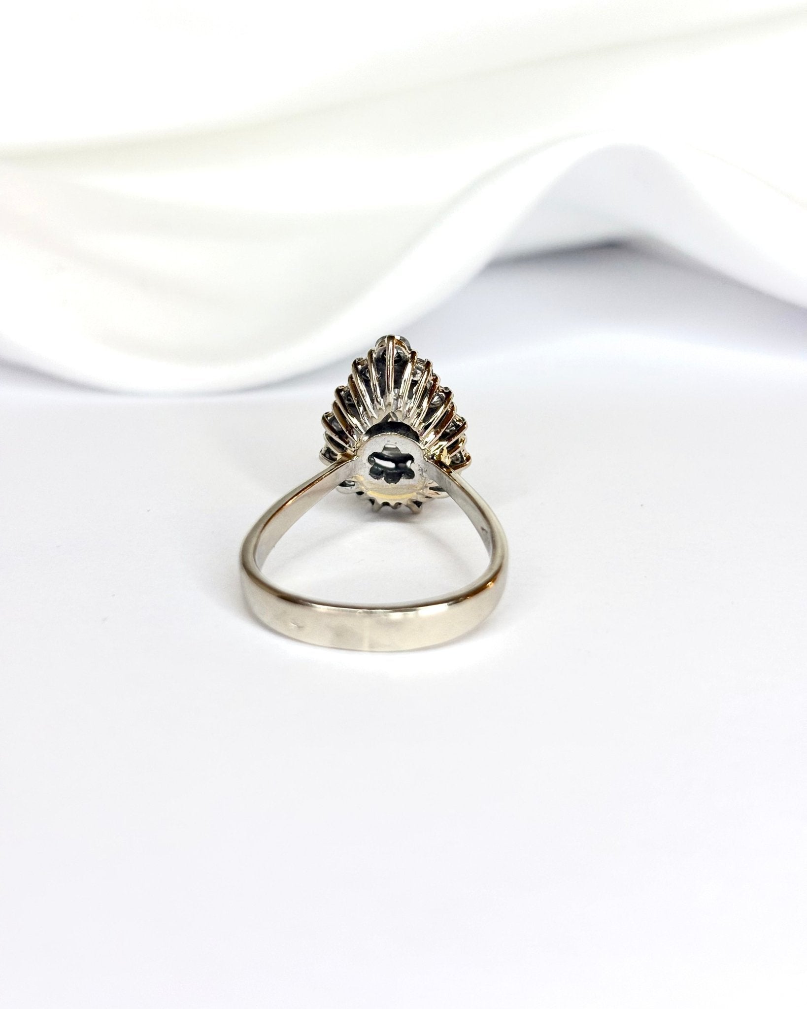 Bague Marguerite Diamants 1.44 carat "Amaya" - Elliade Paris