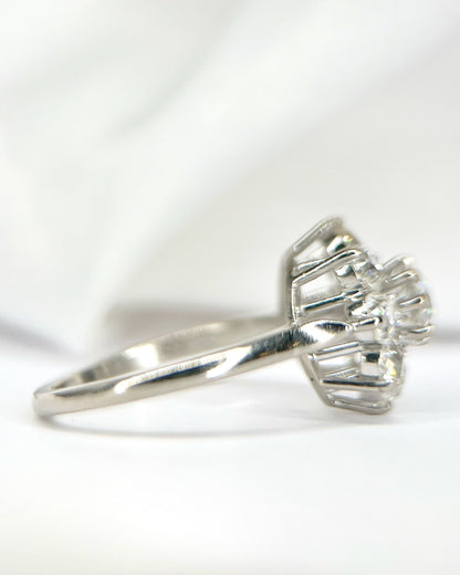 Bague Marguerite Diamants 2.70 carats 5.38g "Minerva" - Elliade Paris