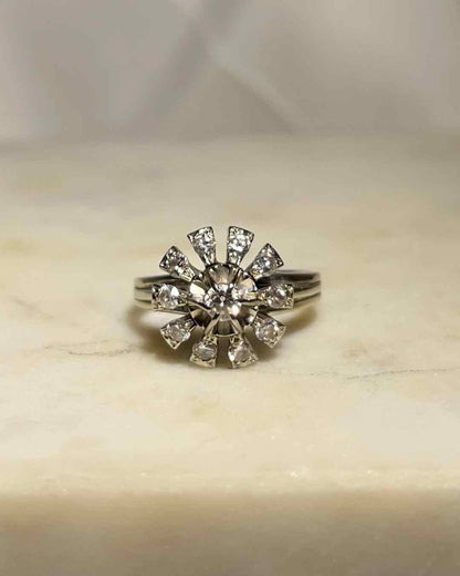 Bague Marguerite Diamants &quot;Alizée&quot; - Elliade Paris
