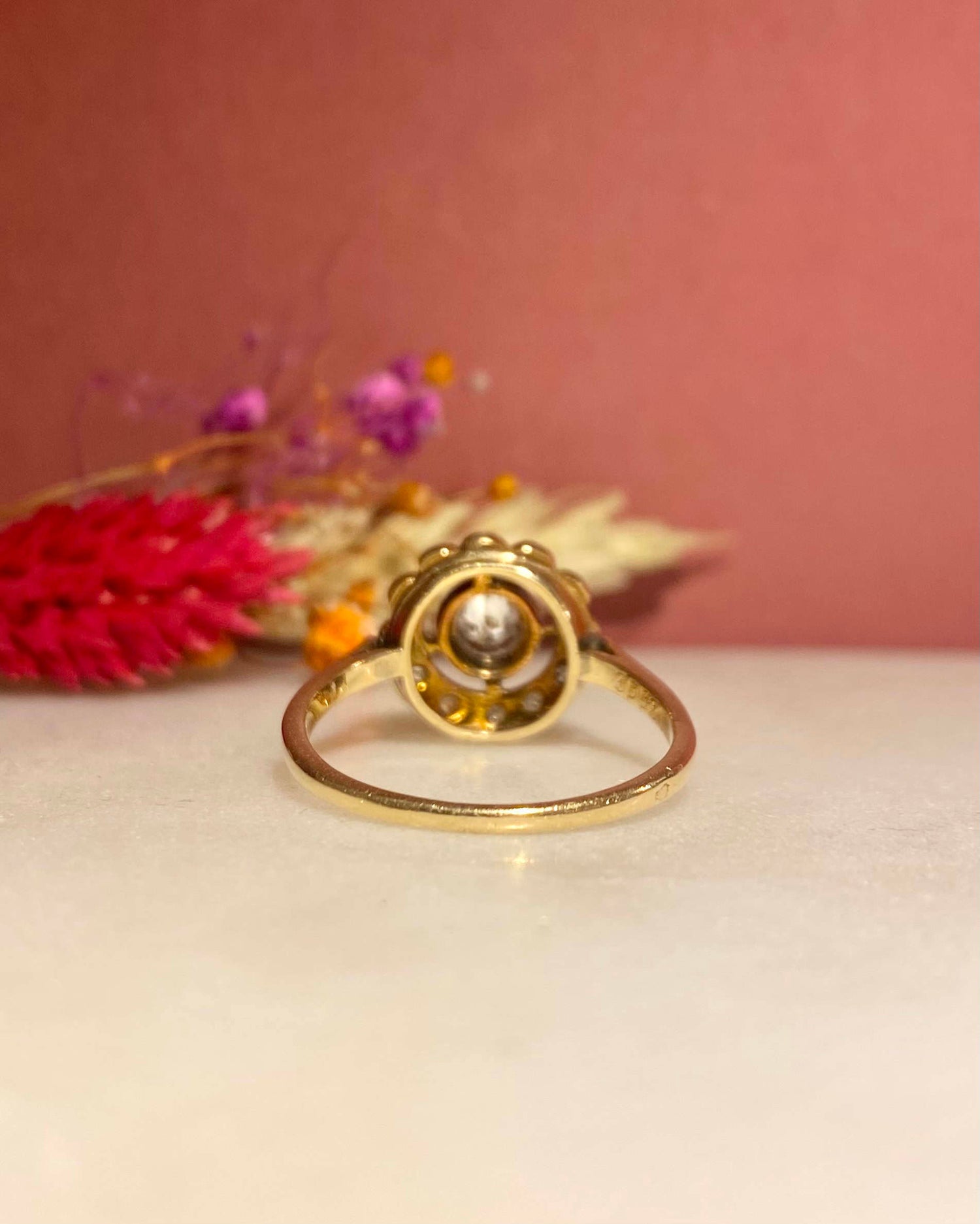 Bague Marguerite Art-Déco Diamants &quot;Louisa&quot;
