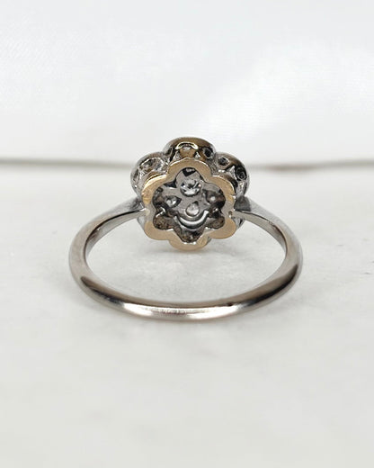 Bague Marguerite Diamants &quot;Jeanne&quot; - Elliade Paris