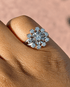 Bague Marguerite Diamants "Leonarde" - Elliade Paris