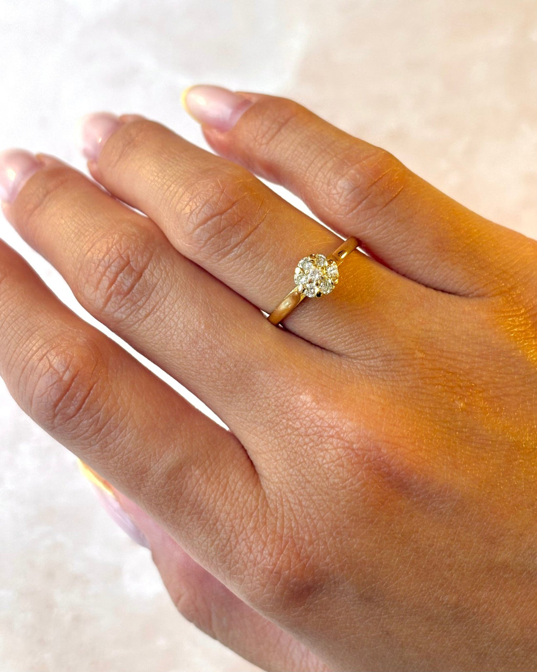Bague Marguerite Diamants "Maritza" - Elliade Paris