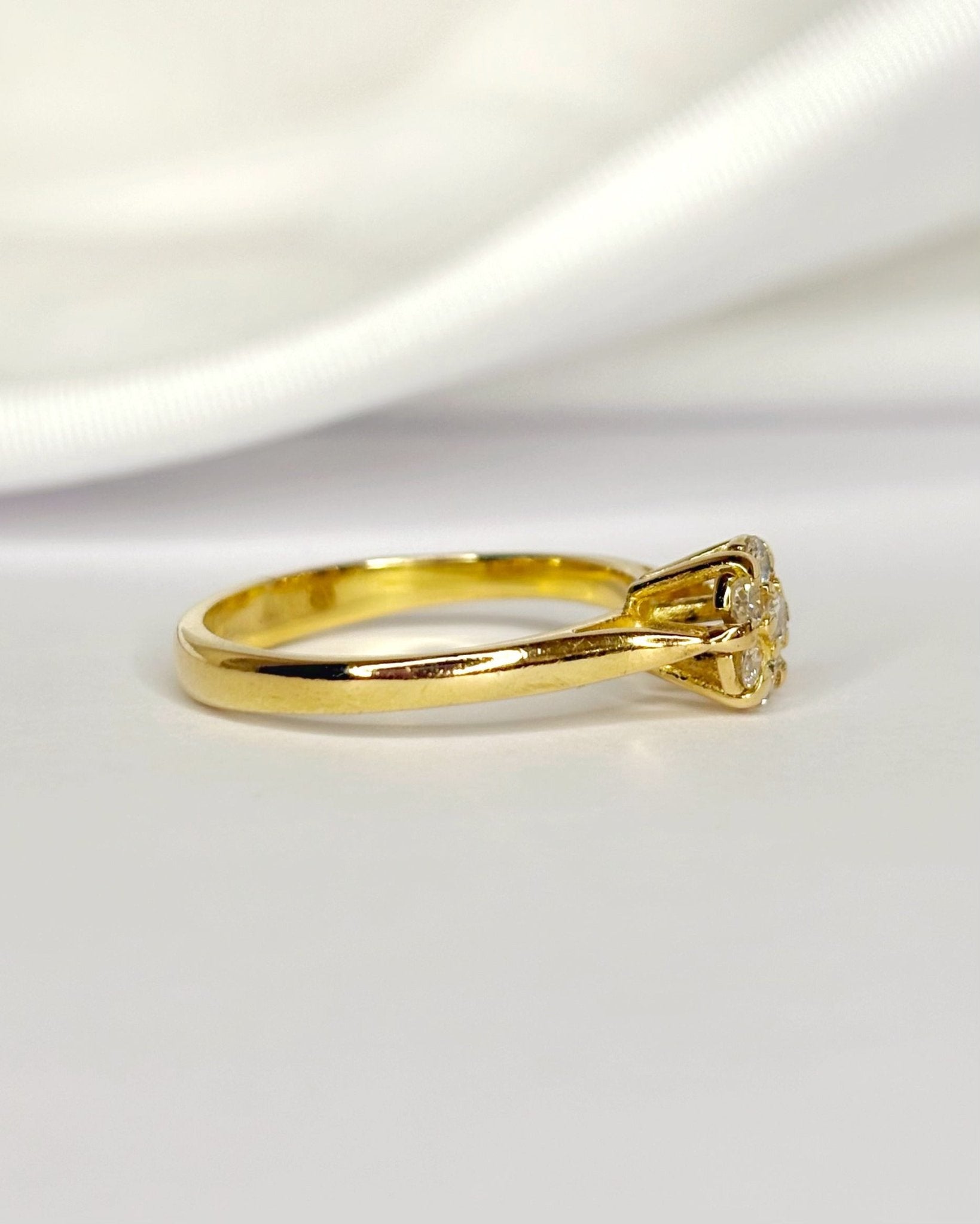 Bague Marguerite Diamants "Maritza" - Elliade Paris