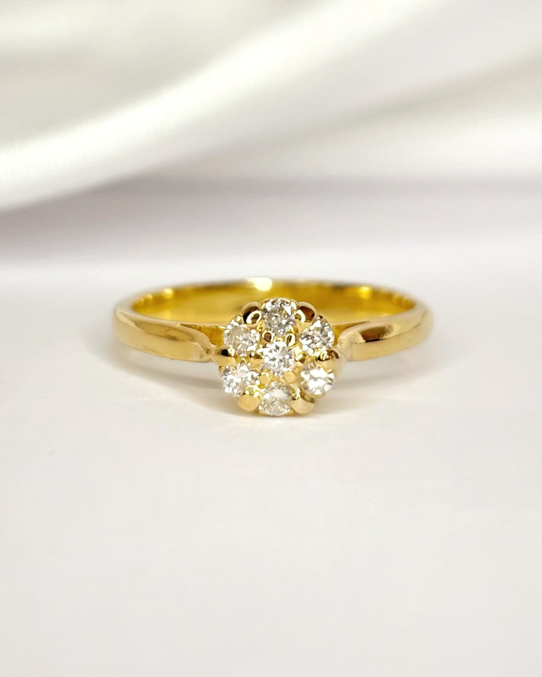 Bague Marguerite Diamants "Maritza" - Elliade Paris