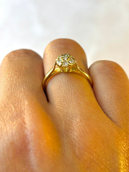 Bague Marguerite Diamants "Maritza" - Elliade Paris