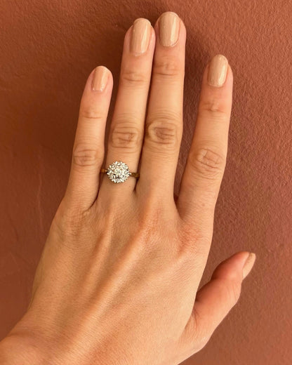 Bague Marguerite Diamants &quot;Nuri&quot; - Elliade Paris