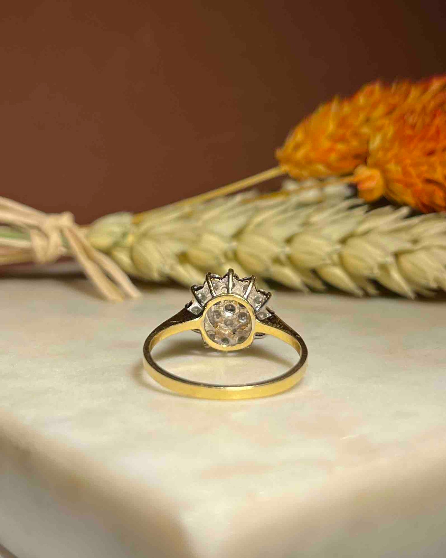 Bague Marguerite 19 Diamants &quot;Etta&quot;