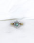Bague Marguerite Émeraude & Diamants "Illéa" - Elliade Paris