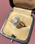 Bague Marguerite Opale & 12 Diamants "Odile" - Elliade Paris