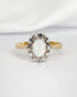 Bague Marguerite Opale & Diamants "Tania" - Elliade Paris