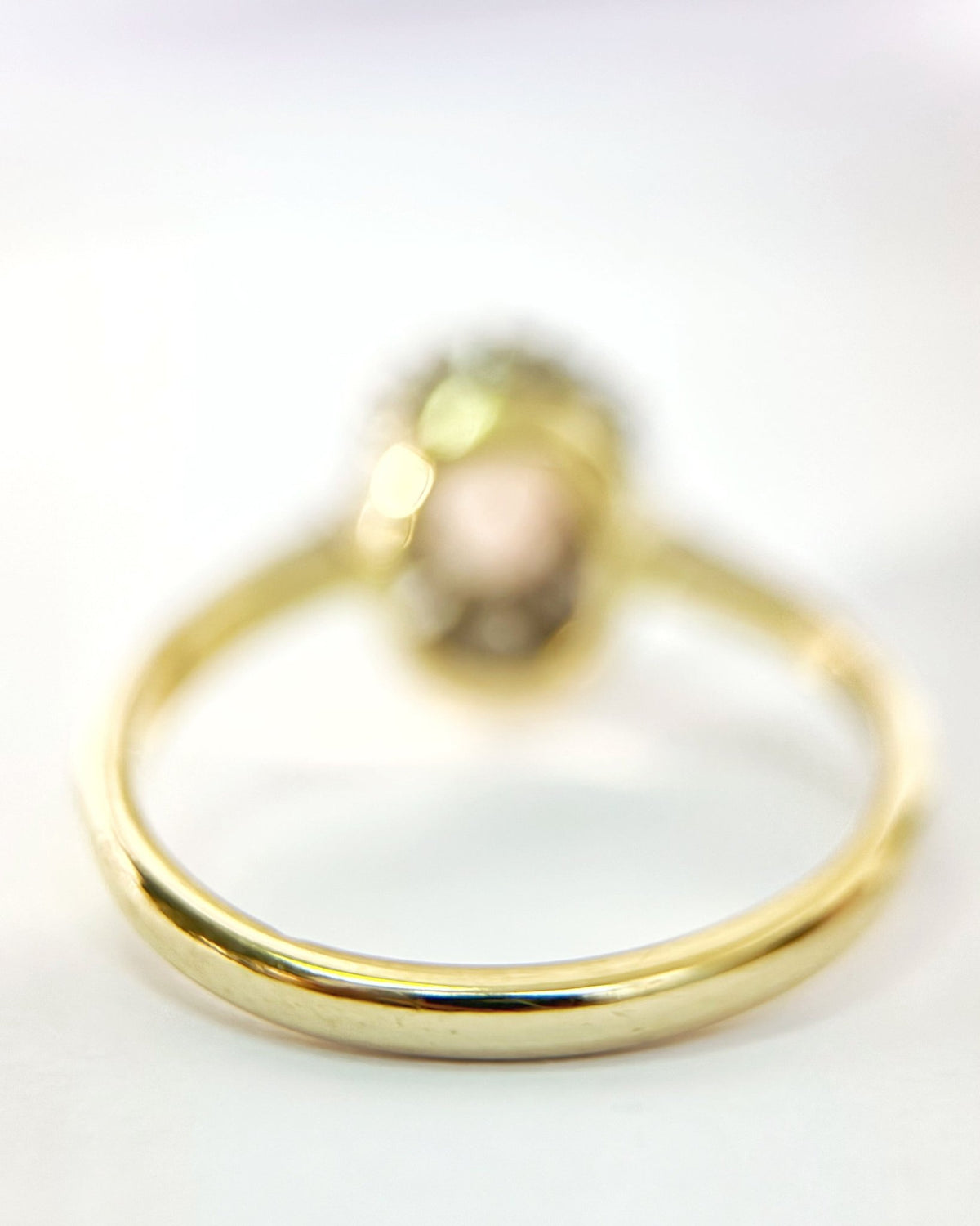 Bague Marguerite Opale &amp; Diamants "Victoire" - Elliade Paris