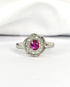 Bague Marguerite Rubis & Diamants "Dilara" - Elliade Paris