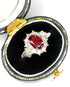 Bague Marguerite Rubis Mozambicain 0.71 carat & Diamants 0.43 carat "Melinda" - Elliade Paris