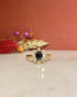 Bague Marguerite Saphir 0.44 Carat & Diamants "Lydie" - Elliade Paris