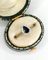 Bague Marguerite Saphir 0.45 carat & Diamants "Manon" - Elliade Paris
