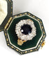 Bague Marguerite Saphir 1.94 carat & Diamants 0.45 carat "Sam" - Elliade Paris