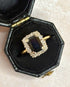 Bague Marguerite Saphir 2.25 carats & Diamants "Flavia" - Elliade Paris