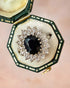 Bague Marguerite Saphir 2.85 carats & Diamants 0.32 carat "Albane" - Elliade Paris