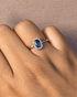 Bague Marguerite Saphir & Diamants "Henriette" - Elliade Paris