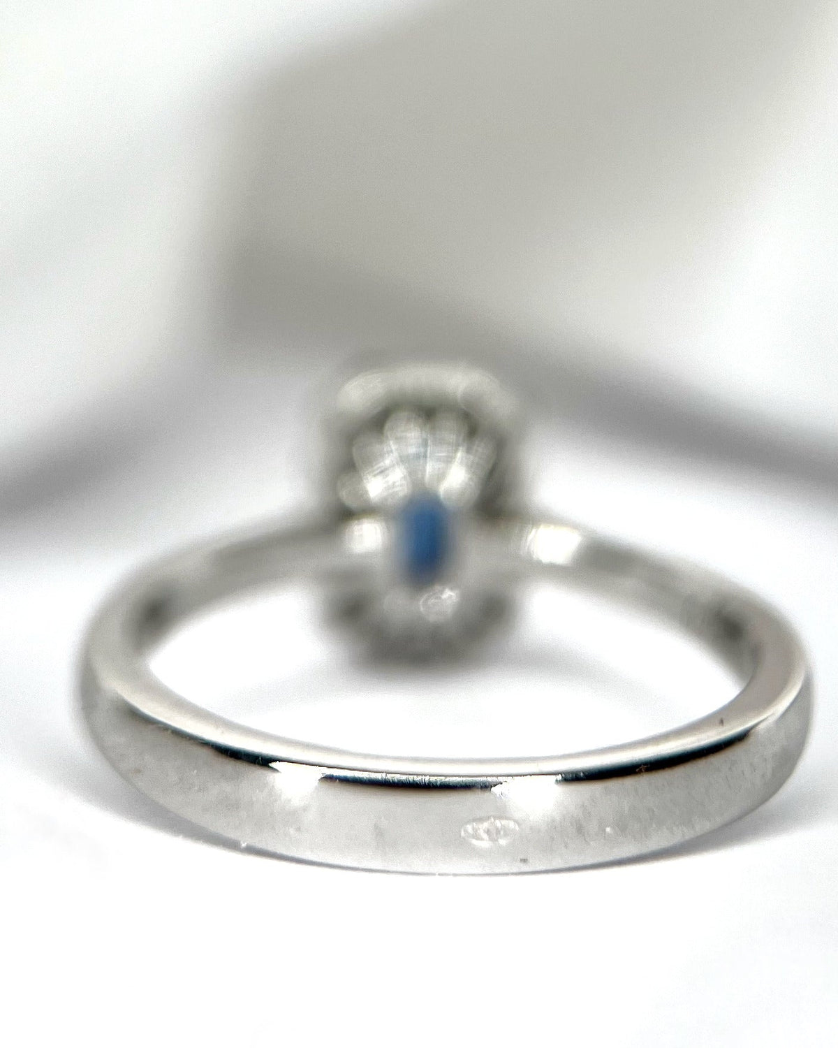 Bague Marguerite Saphir &amp; Diamants "Henriette" - Elliade Paris