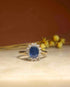 Bague Marguerite Saphir & Diamants "Melodia" - Elliade Paris