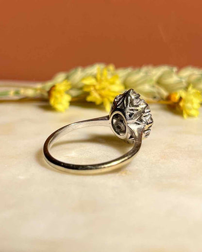 Bague Marguerite Saphir &amp; Diamants &quot;Alaïa&quot;