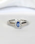 Bague Marguerite Tanzanite & Diamants "Léana" - Elliade Paris