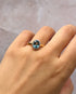 Bague Marguerite Topaze 1.80 carat & Diamants 0.20 carat "Ambrine" - Elliade Paris