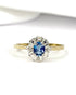 Bague Marguerite Topaze & Diamants "Lina" - Elliade Paris