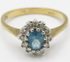 Bague marguerite topaze et diamants "Isabelle"* - Lyon - Elliade Paris