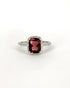 Bague Marguerite Tourmaline 2 carats & 36 Diamants "Éleonore" - Elliade Paris
