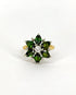 Bague Marguerite Tourmaline 2.5 carats & Diamants 0.23 carat "Nadège" - Elliade Paris