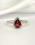 Bague Marguerite Tourmaline Rose 1.20 carat & Diamants "Zina" - Elliade Paris