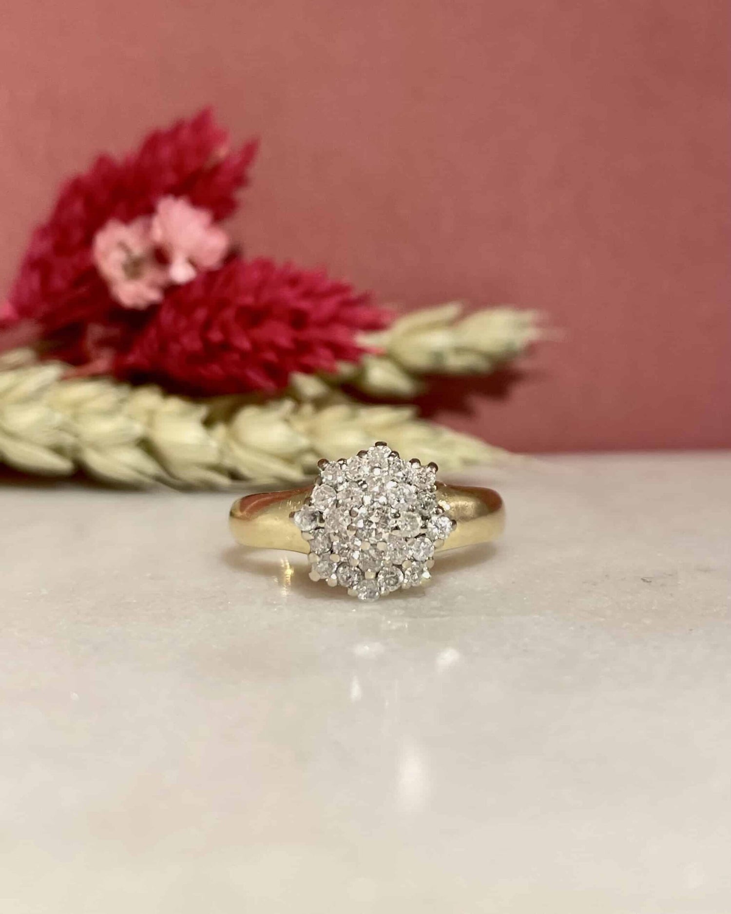 Bague Marguerite 25 Diamants 0.54 Carat &quot;Faustine&quot;