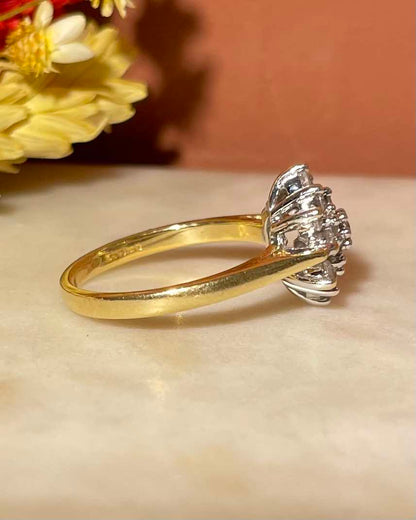 Bague Marguerite 19 Diamants &quot;Addie&quot;