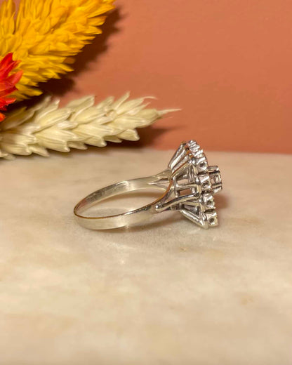 Bague Marguerite Art-Déco 13 Diamants &quot;Eva&quot;