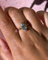 Bague Marquise Aigue-Marine 1.93 carat "Marine" - Elliade Paris
