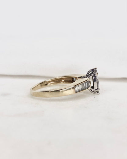 Bague Marquise Diamants 0.52 carat &quot;Zoé&quot; - Elliade Paris