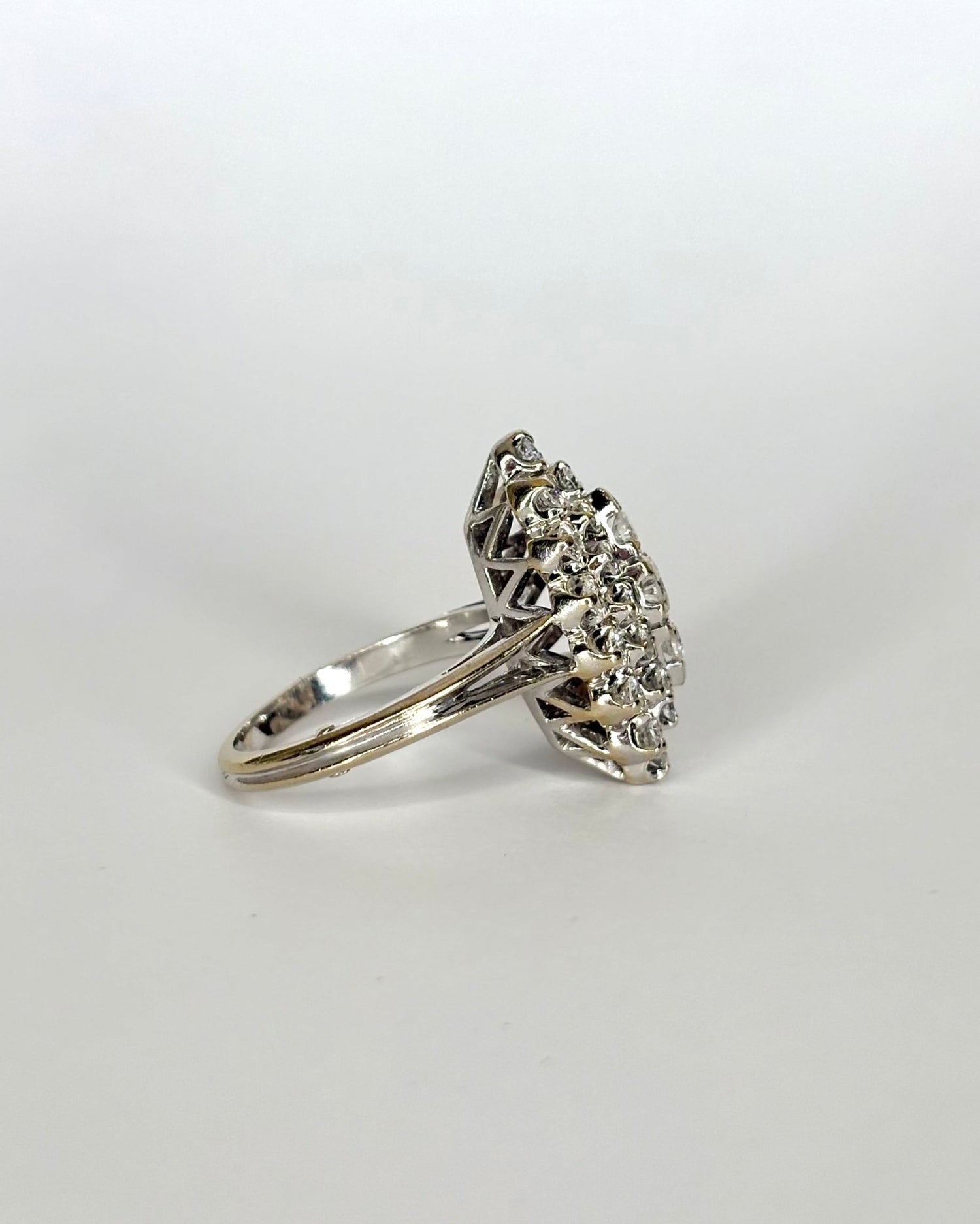 Bague Marquise Diamants 1.17 ct &quot;Daphné&quot; - Elliade Paris