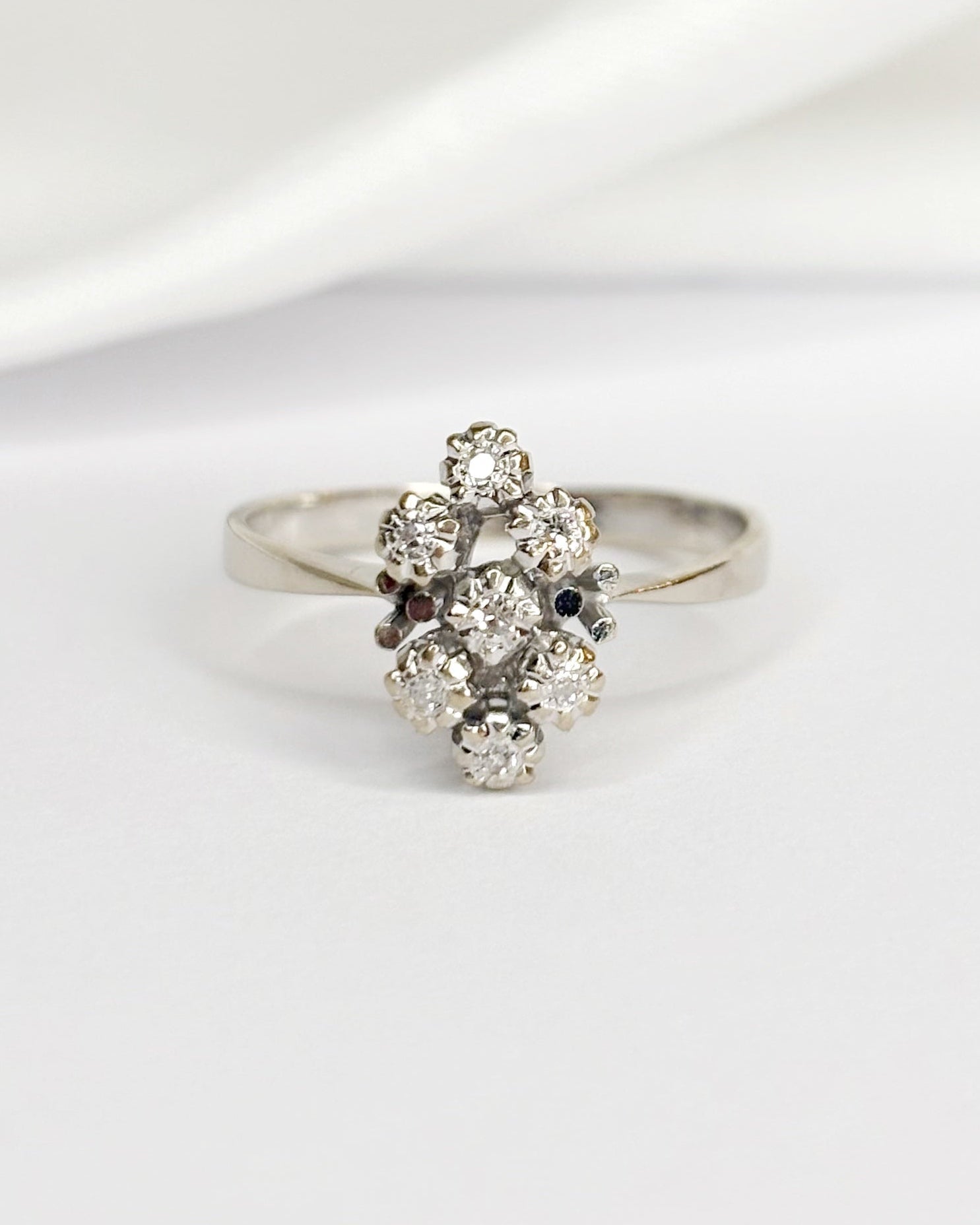 Bague Marquise Diamants "Valeria" - Elliade Paris
