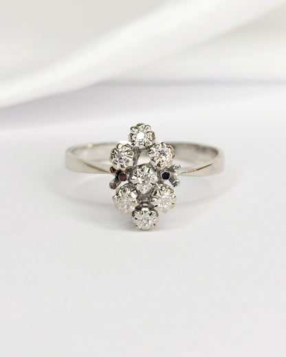 Bague Marquise Diamants "Valeria" - Elliade Paris