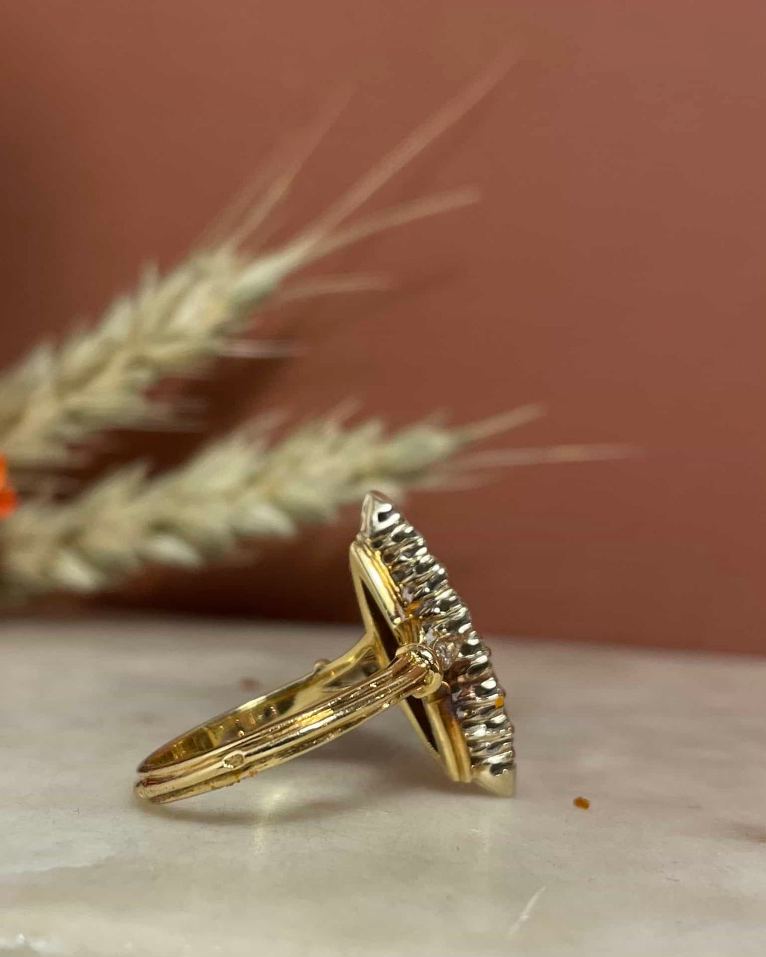 Bague Vintage Marquise 19 Diamants &quot;Piper&quot;
