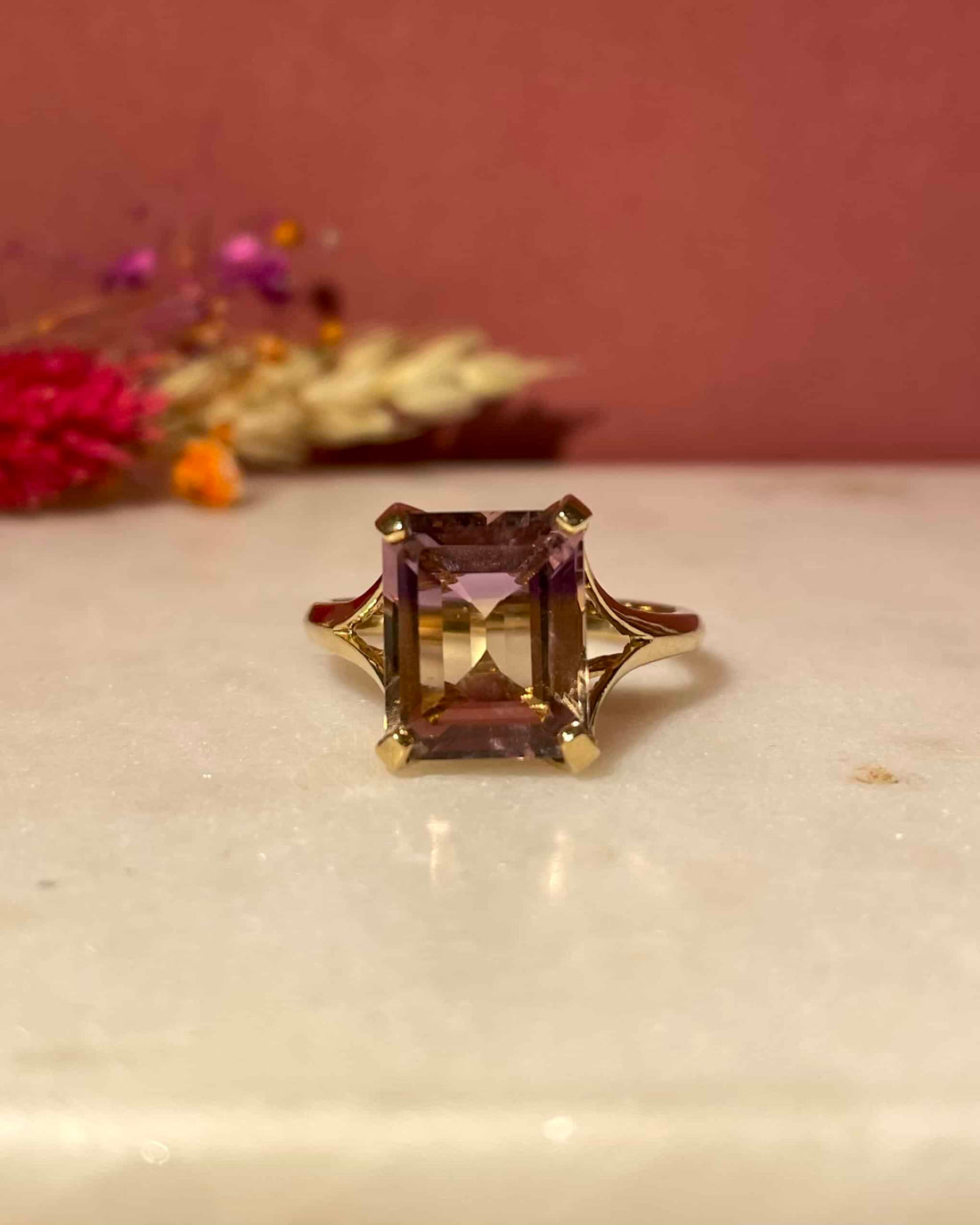 Ametrine Cocktail Ring 3.70 Carats “Serenity”