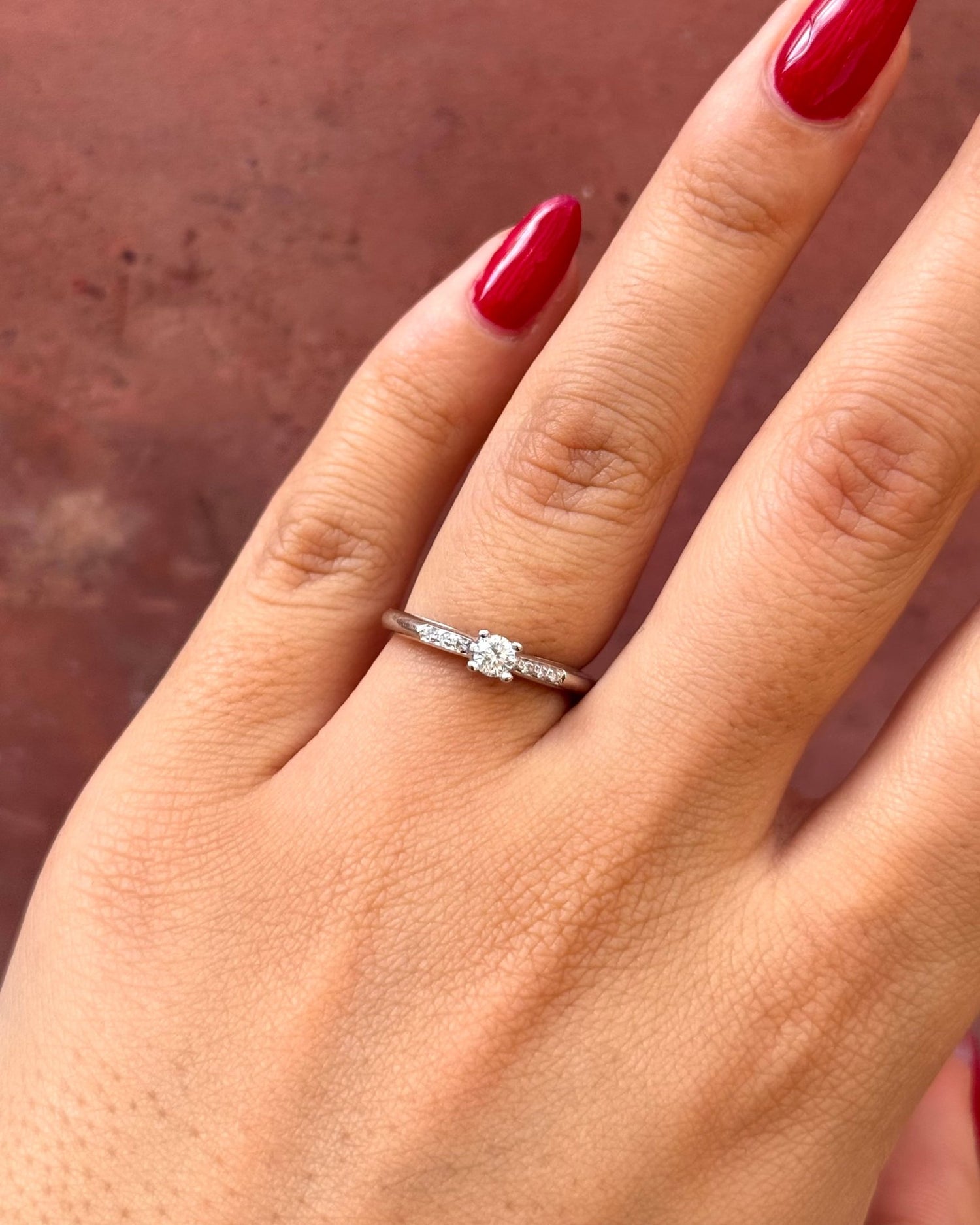 Bague Mauboussin Solitaire Diamants "Tu es le sel de ma vie" - Elliade Paris