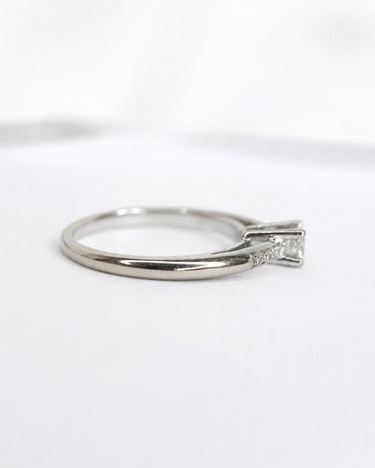 Bague Mauboussin Solitaire Diamants "Tu es le sel de ma vie" - Elliade Paris